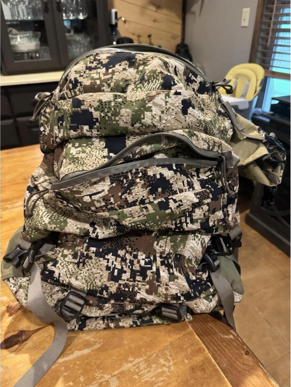 Mystery Ranch Pop Up 38 Optifade Camo Hunting Hiking Backpack With Frame L/XL